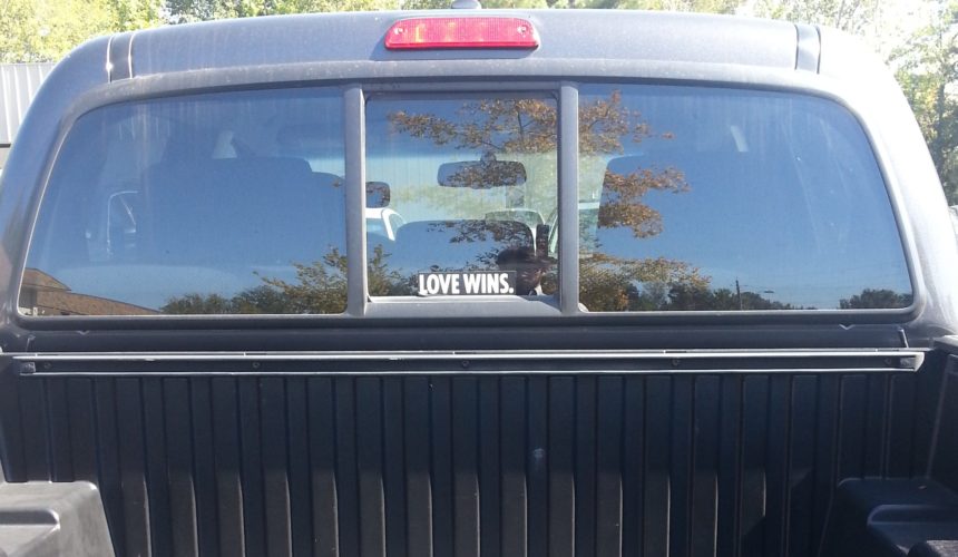 20131024_125905 Love Wins – a lesson I learned while stuck in traffic